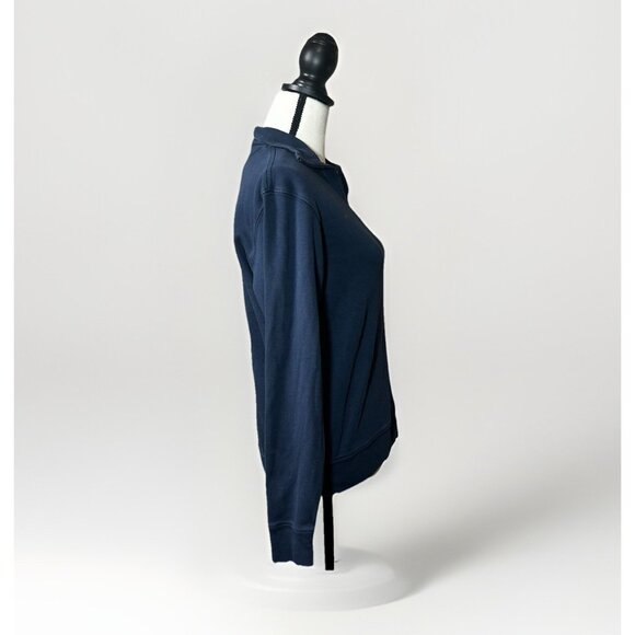 Vineyard Vines Sweatshirt Women’s Size XS Navy Blue Quarter Zip Collar - Picture 5 of 13